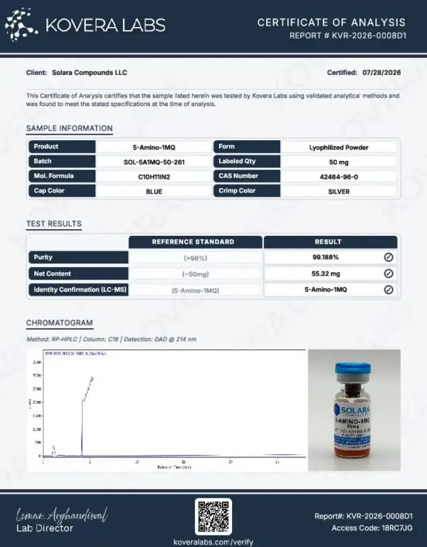 5-Amino-1MQ 50mg - Image 2