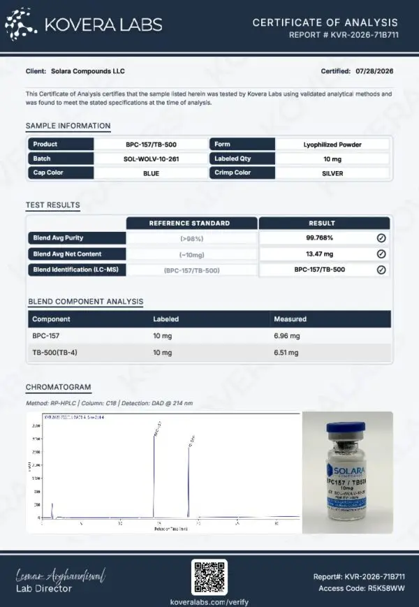 BPC-157 + TB-500 10mg - Image 2