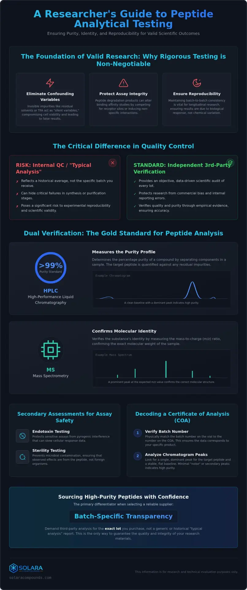 Research Peptide Testing: Purity and Verification Guide